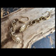 gold chain vintage earrings